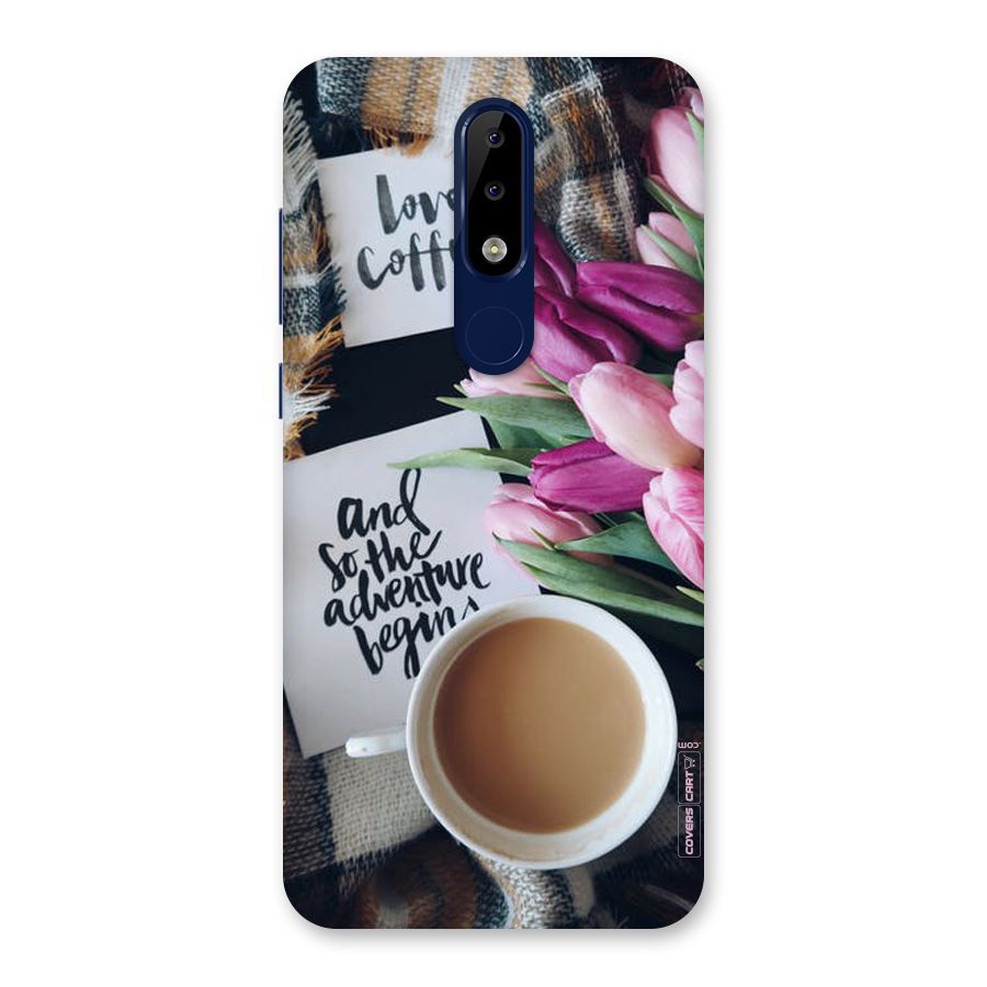 Floral Adventure Back Case for Nokia 5.1 Plus
