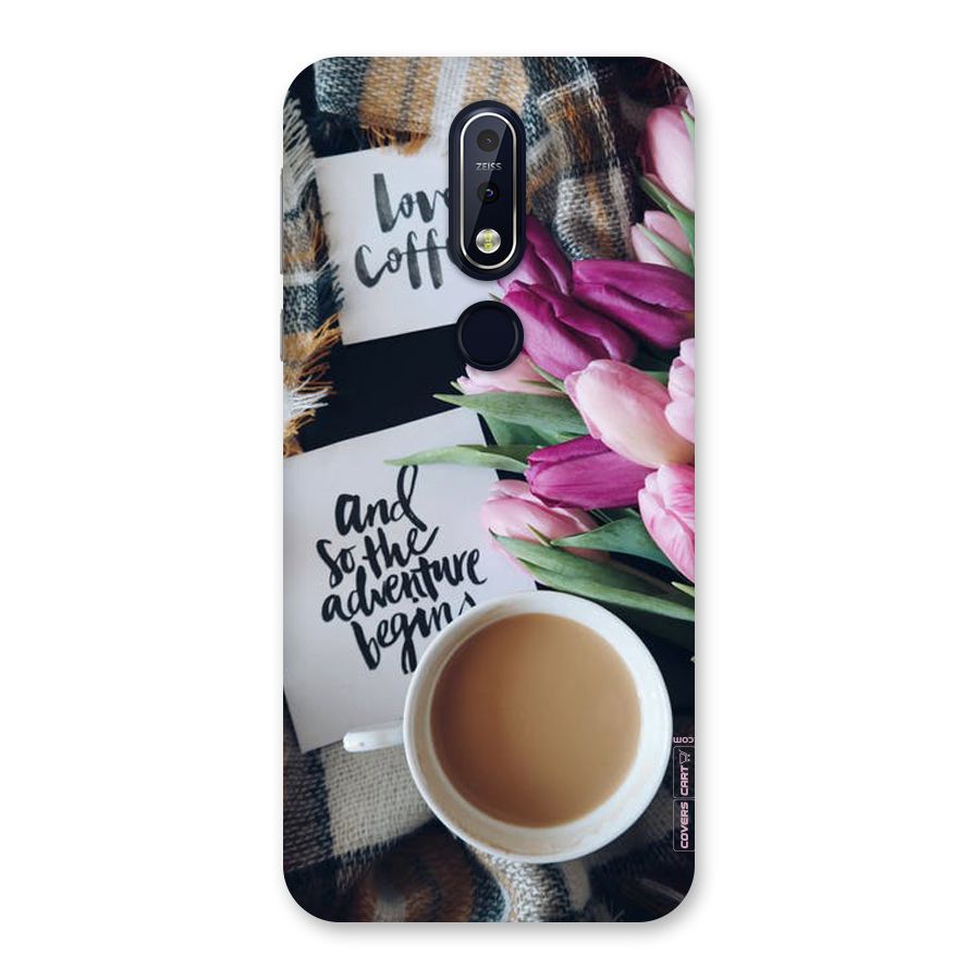 Floral Adventure Back Case for Nokia 7.1