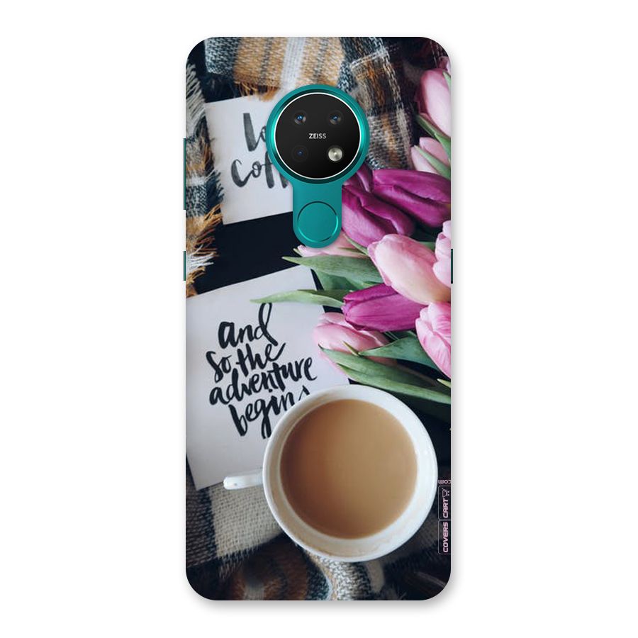Floral Adventure Back Case for Nokia 7.2