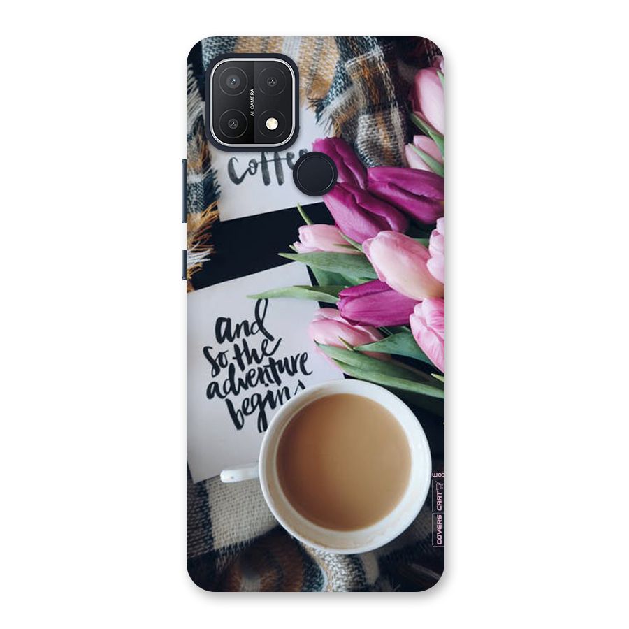 Floral Adventure Back Case for Oppo A15