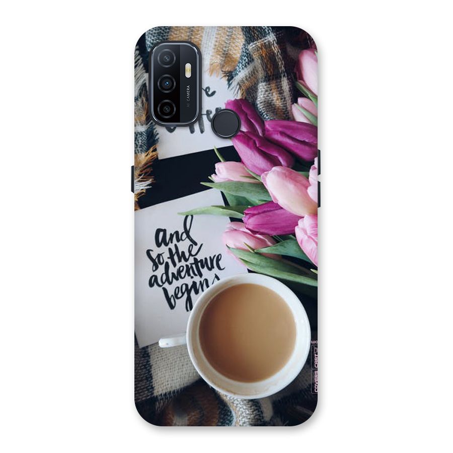 Floral Adventure Back Case for Oppo A32