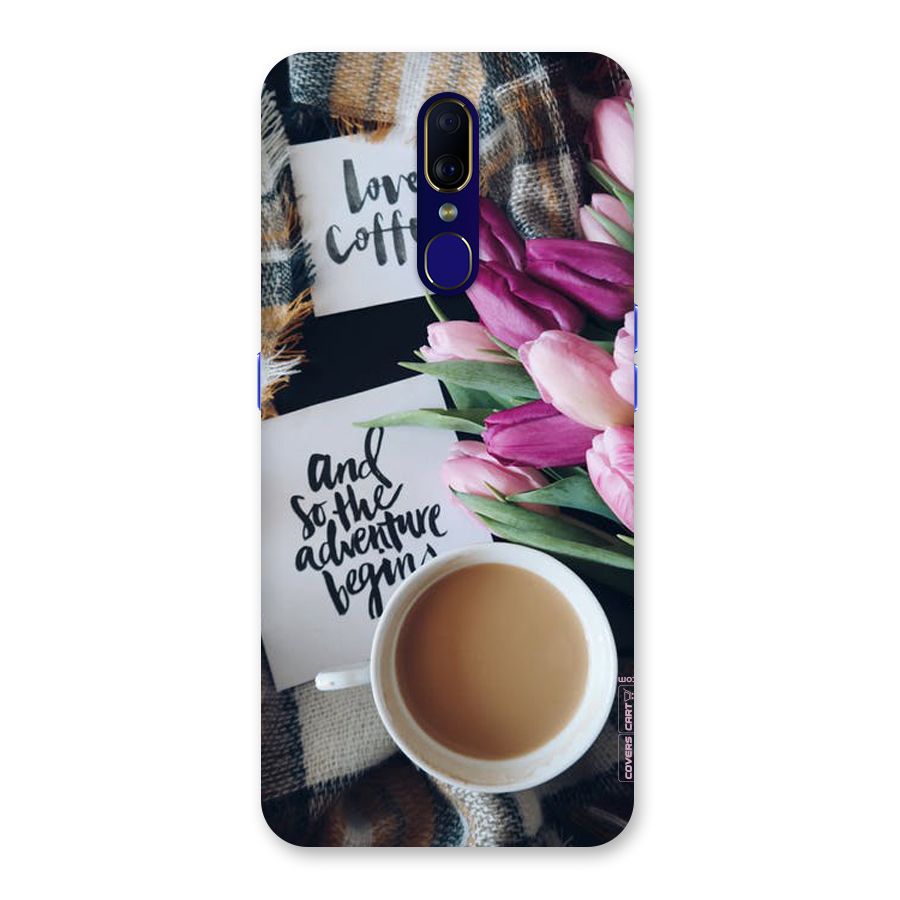 Floral Adventure Back Case for Oppo A9