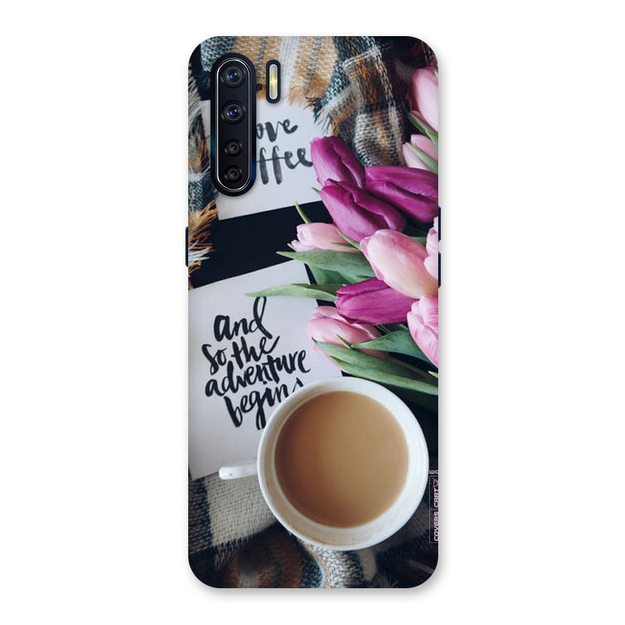 Floral Adventure Back Case for Oppo F15