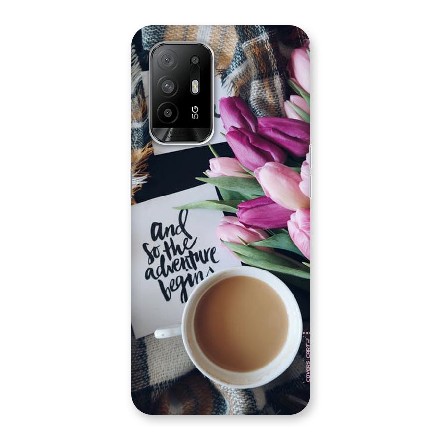 Floral Adventure Back Case for Oppo F19 Pro Plus 5G
