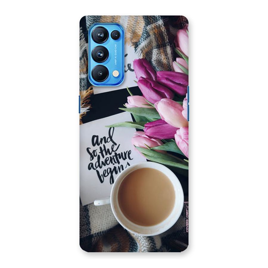 Floral Adventure Back Case for Oppo Reno5 Pro 5G