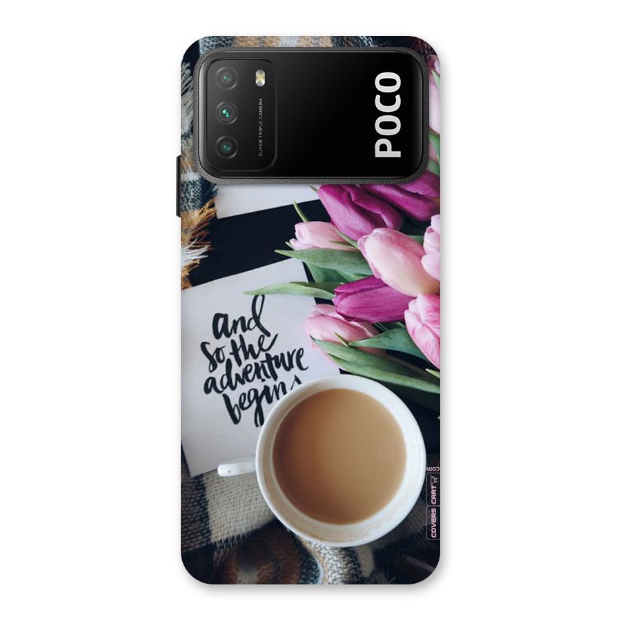 Floral Adventure Back Case for Poco M3