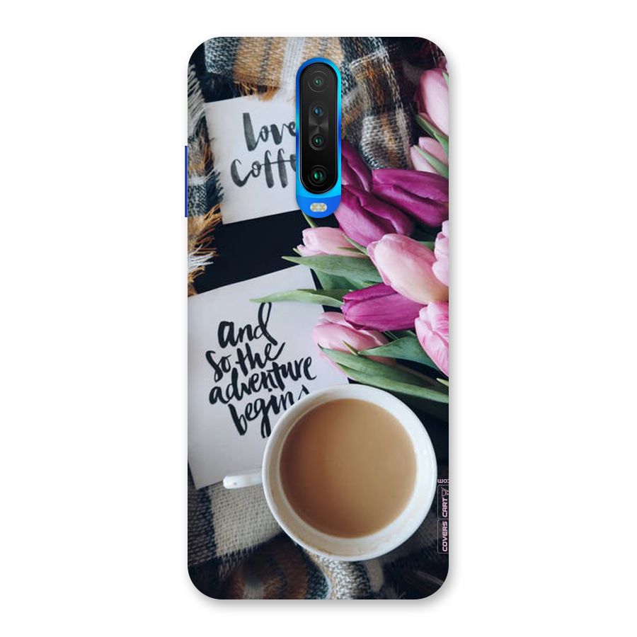 Floral Adventure Back Case for Poco X2