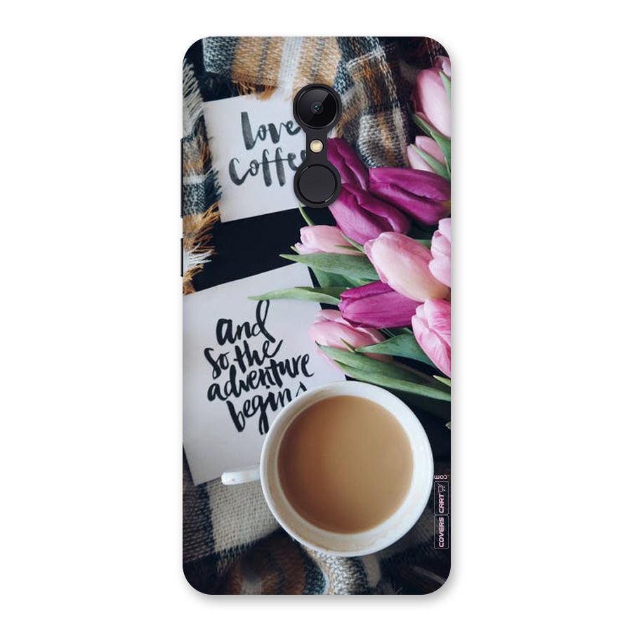 Floral Adventure Back Case for Redmi 5