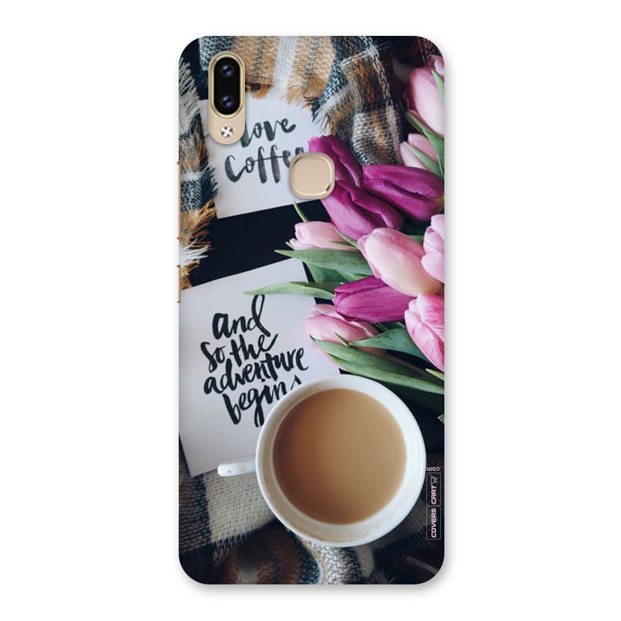 Floral Adventure Back Case for Vivo V9 Youth