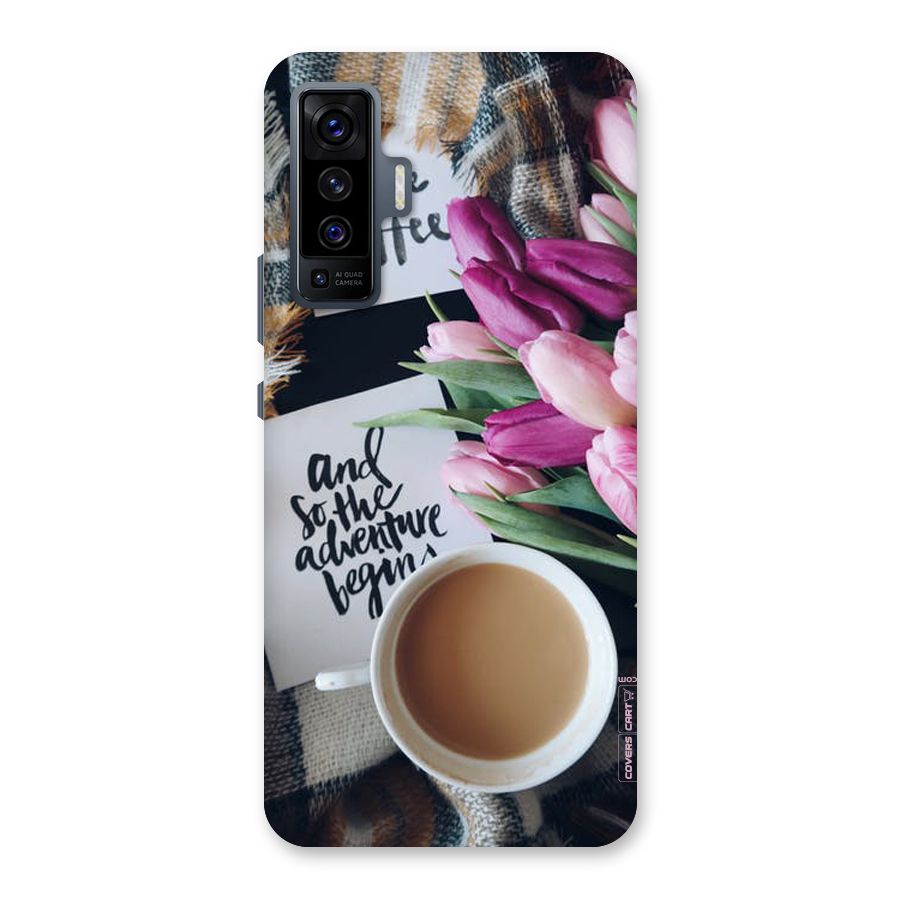 Floral Adventure Back Case for Vivo X50