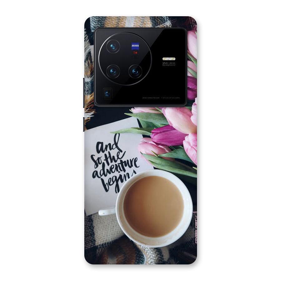 Floral Adventure Back Case for Vivo X80 Pro