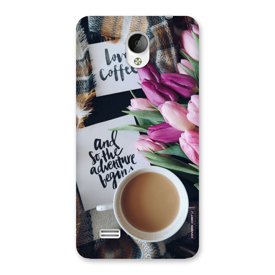Floral Adventure Back Case for Vivo Y21