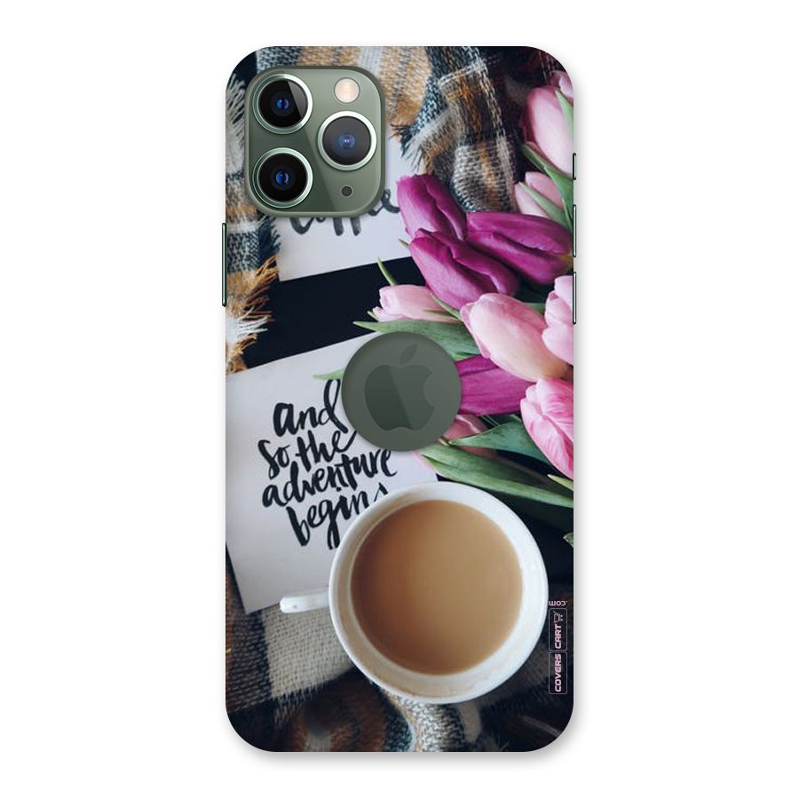 Floral Adventure Back Case for iPhone 11 Pro Logo  Cut