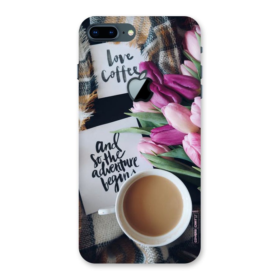 Floral Adventure Back Case for iPhone 7 Plus Apple Cut