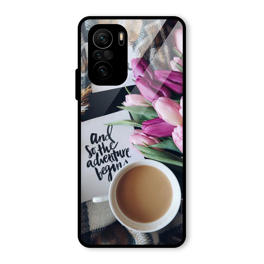 Floral Adventure Glass Back Case for Mi 11x