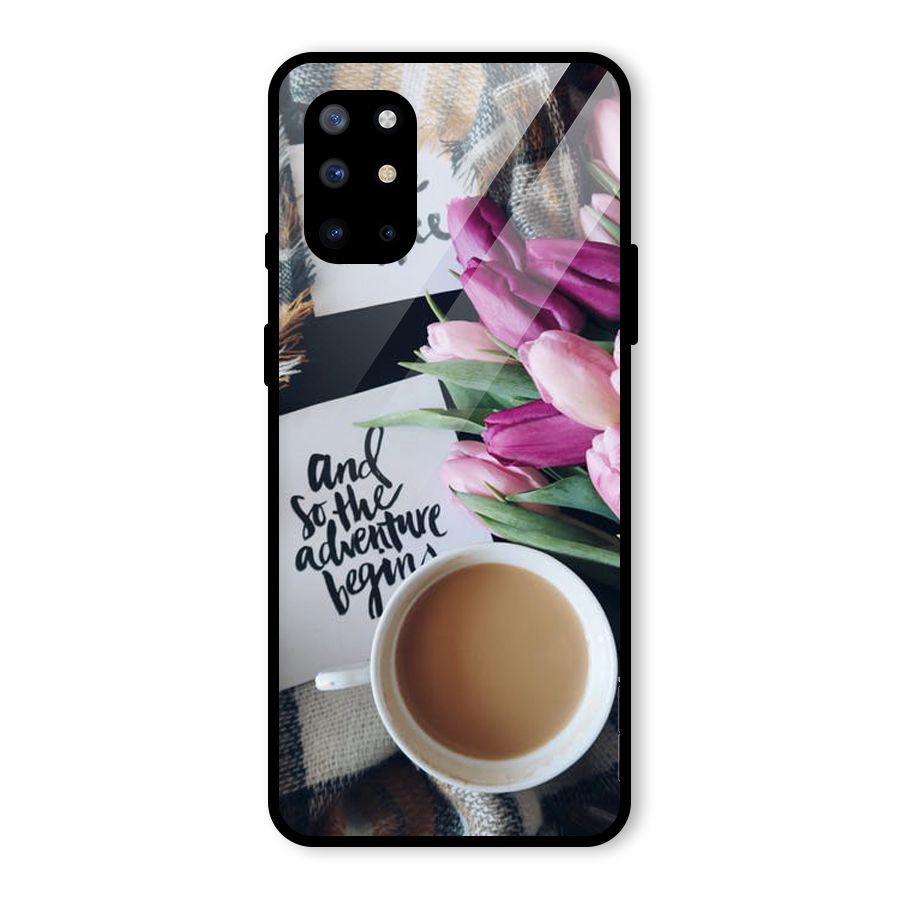 Floral Adventure Glass Back Case for OnePlus 8T