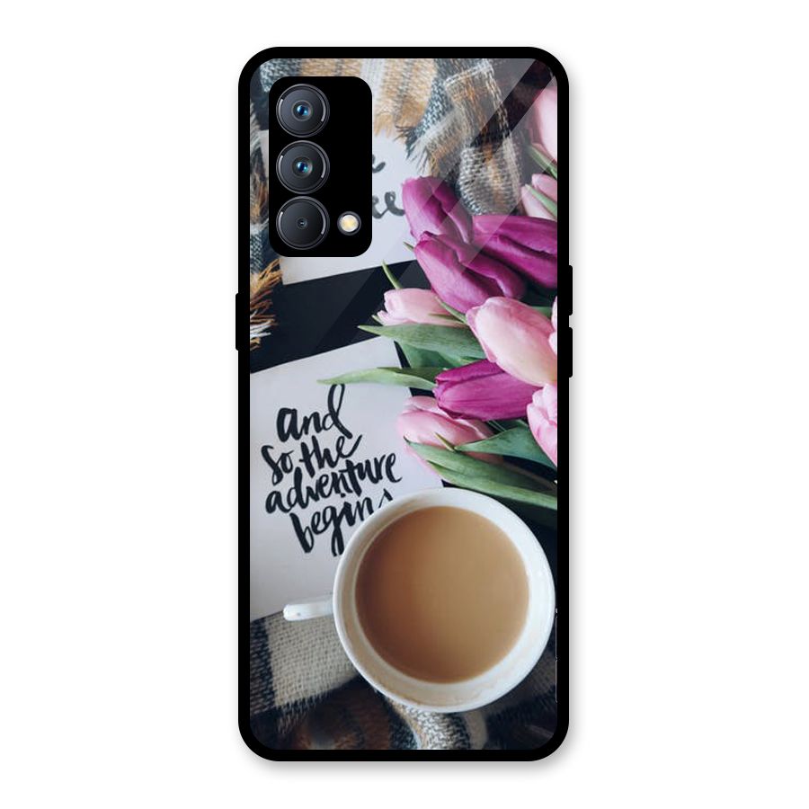 Floral Adventure Glass Back Case for Realme GT Master Edition