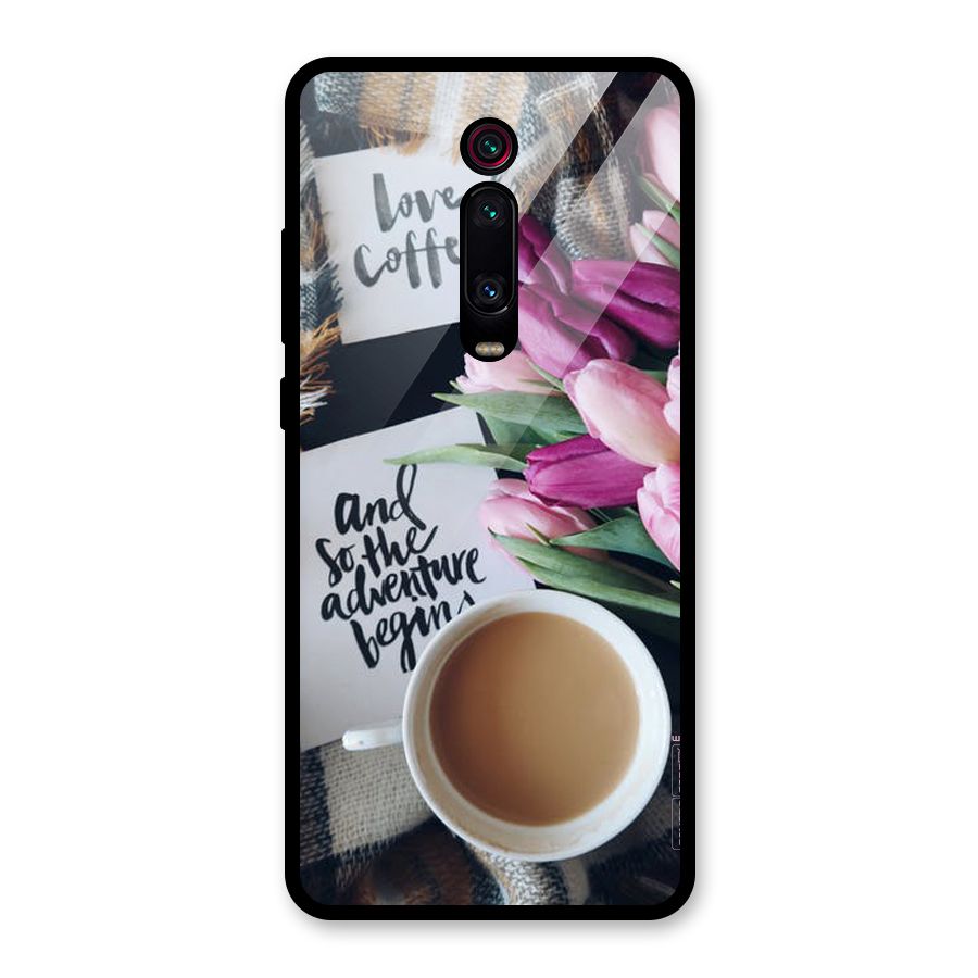 Floral Adventure Glass Back Case for Redmi K20 Pro