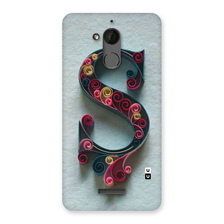 Floral Alphabet Back Case for Coolpad Note 5