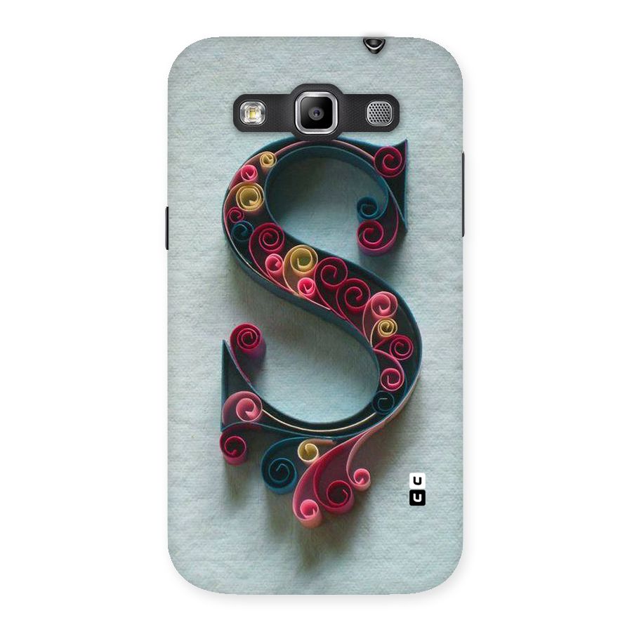 Floral Alphabet Back Case for Galaxy Grand Quattro