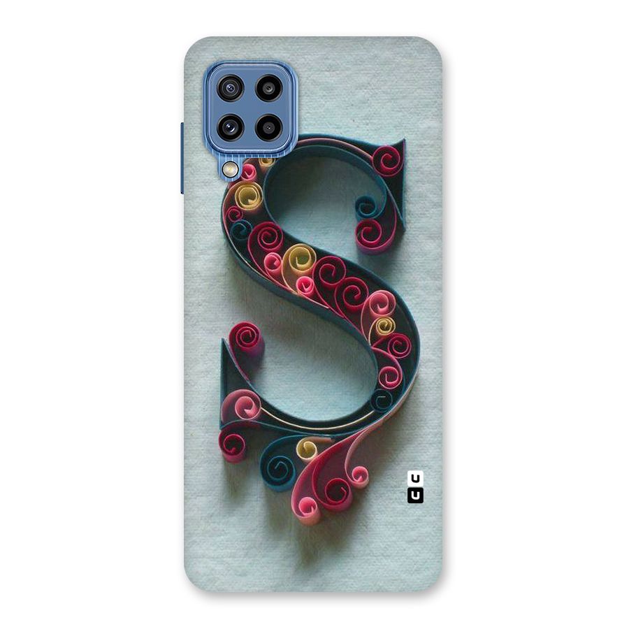 Floral Alphabet Back Case for Galaxy M32