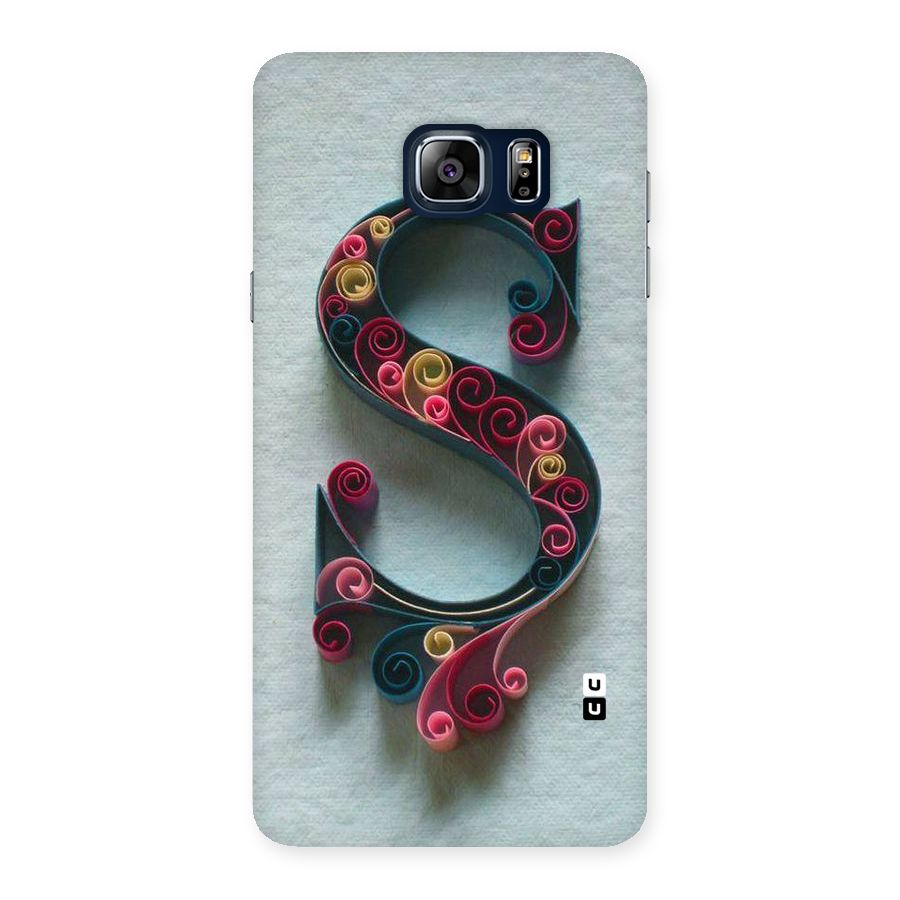 Floral Alphabet Back Case for Galaxy Note 5