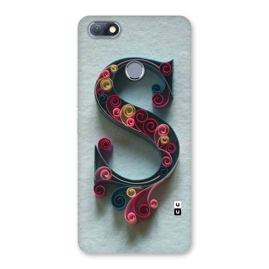 Floral Alphabet Back Case for Infinix Note 5