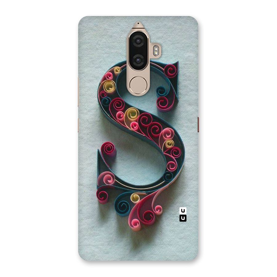 Floral Alphabet Back Case for Lenovo K8 Note