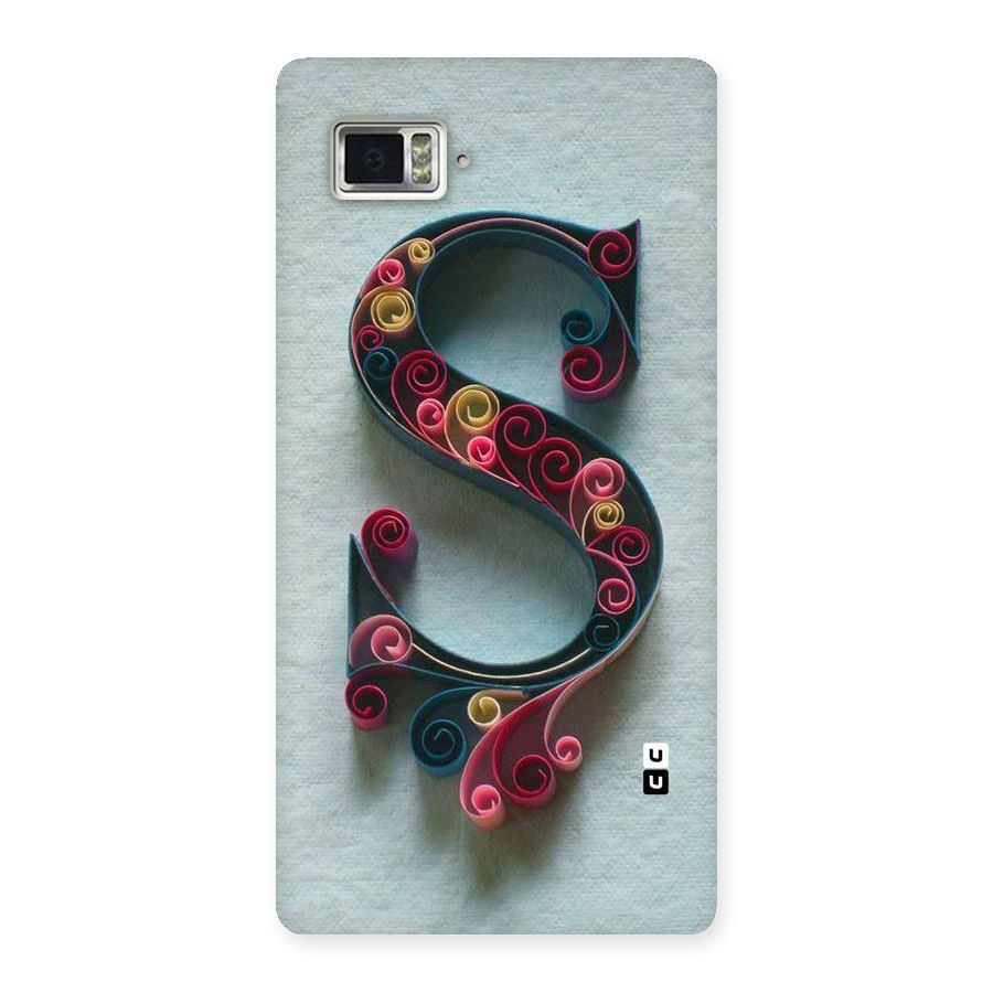 Floral Alphabet Back Case for Vibe Z2 Pro K920