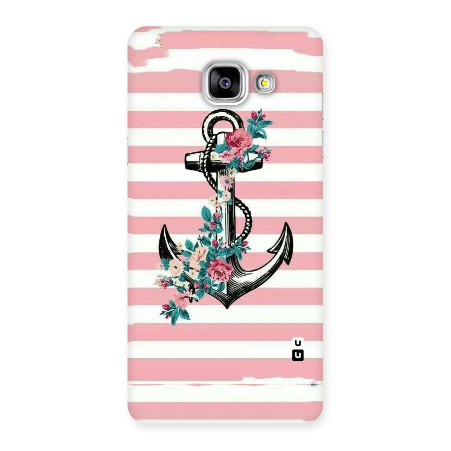 Floral Anchor Back Case for Galaxy A5 2016