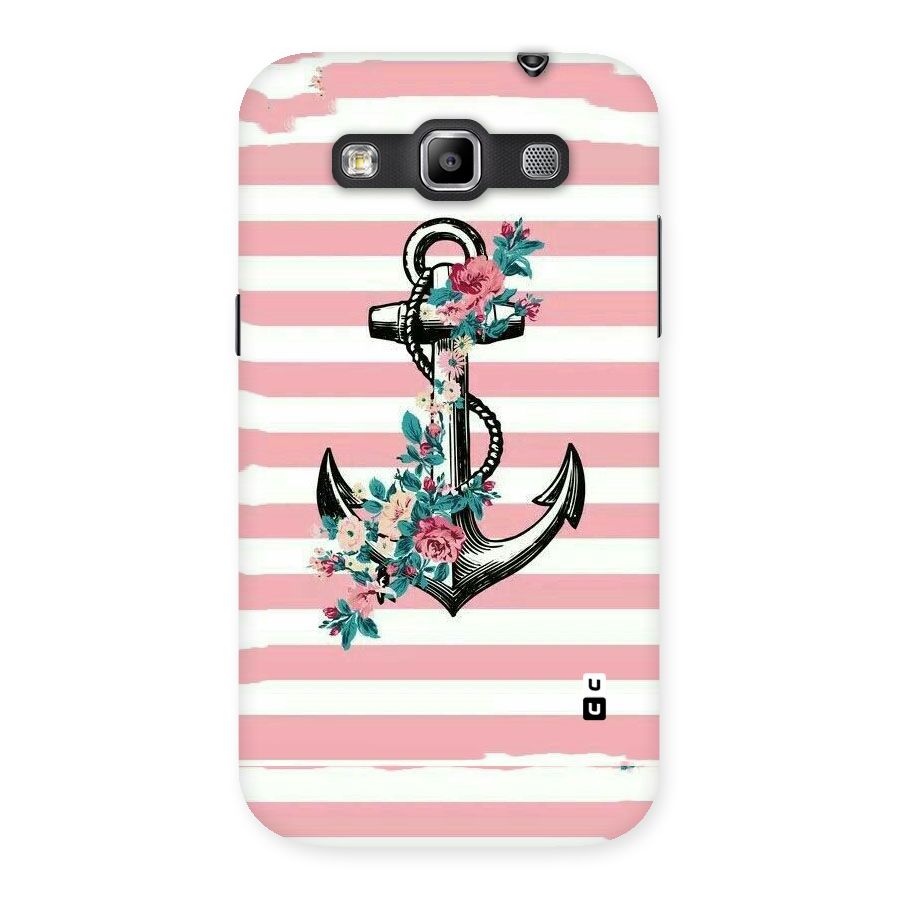 Floral Anchor Back Case for Galaxy Grand Quattro