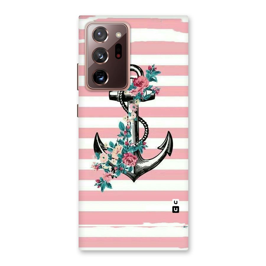 Floral Anchor Back Case for Galaxy Note 20 Ultra