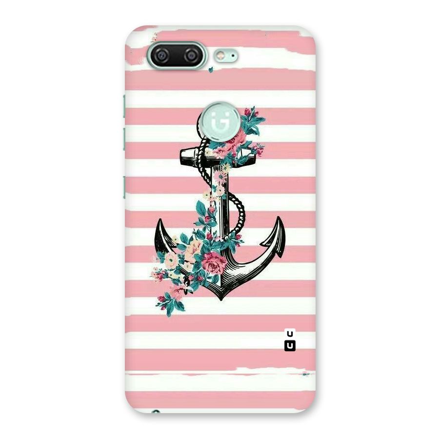 Floral Anchor Back Case for Gionee S10