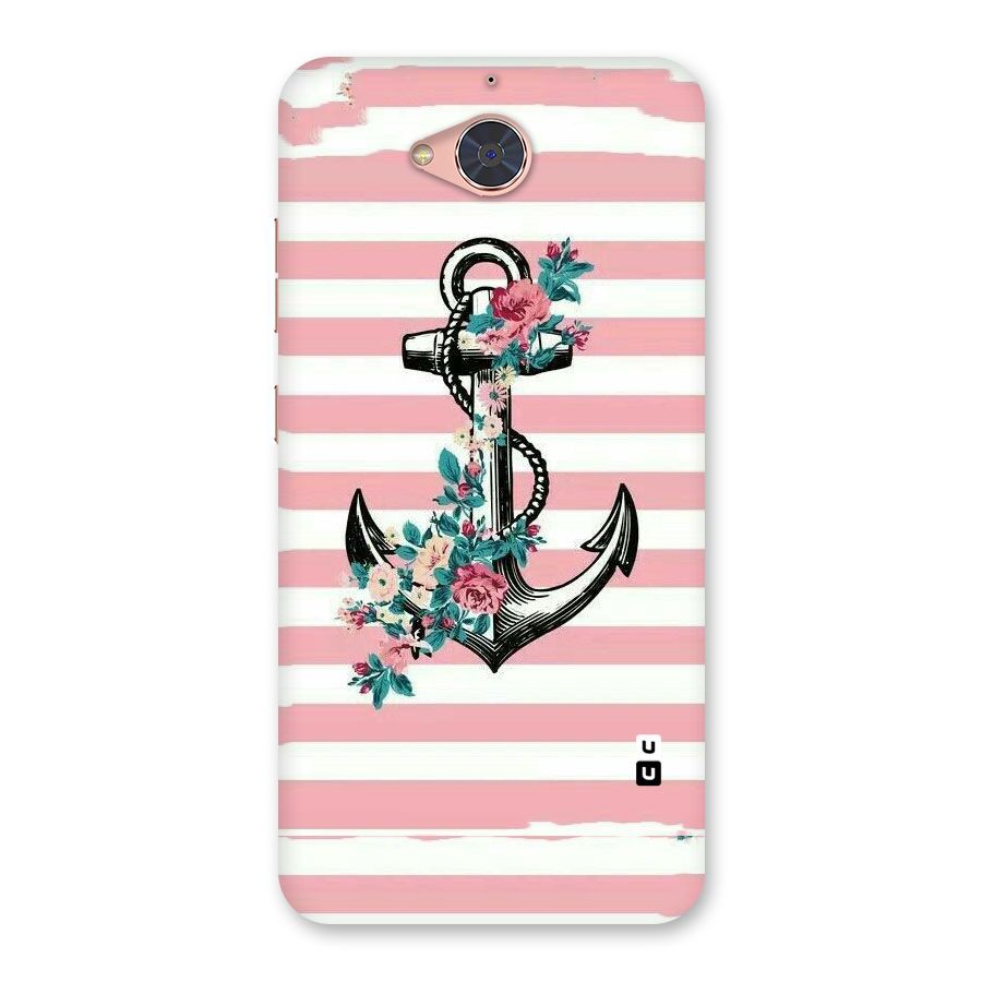 Floral Anchor Back Case for Gionee S6 Pro