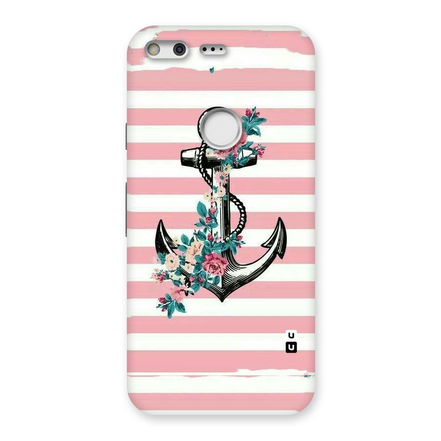 Floral Anchor Back Case for Google Pixel