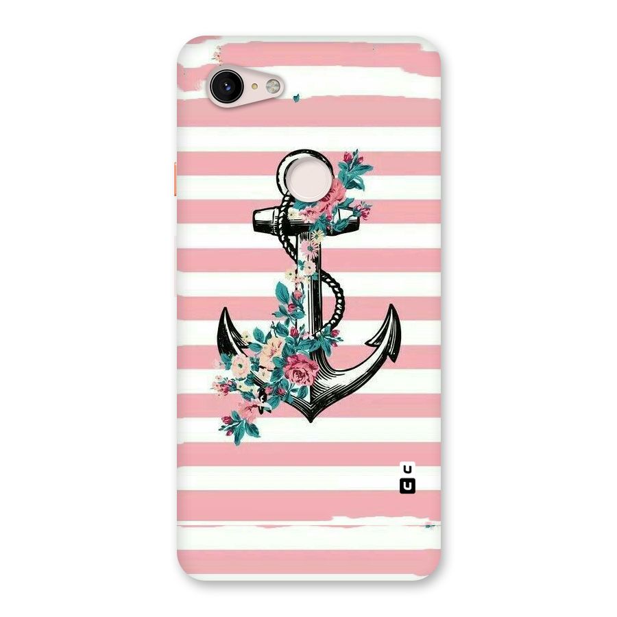 Floral Anchor Back Case for Google Pixel 3 XL