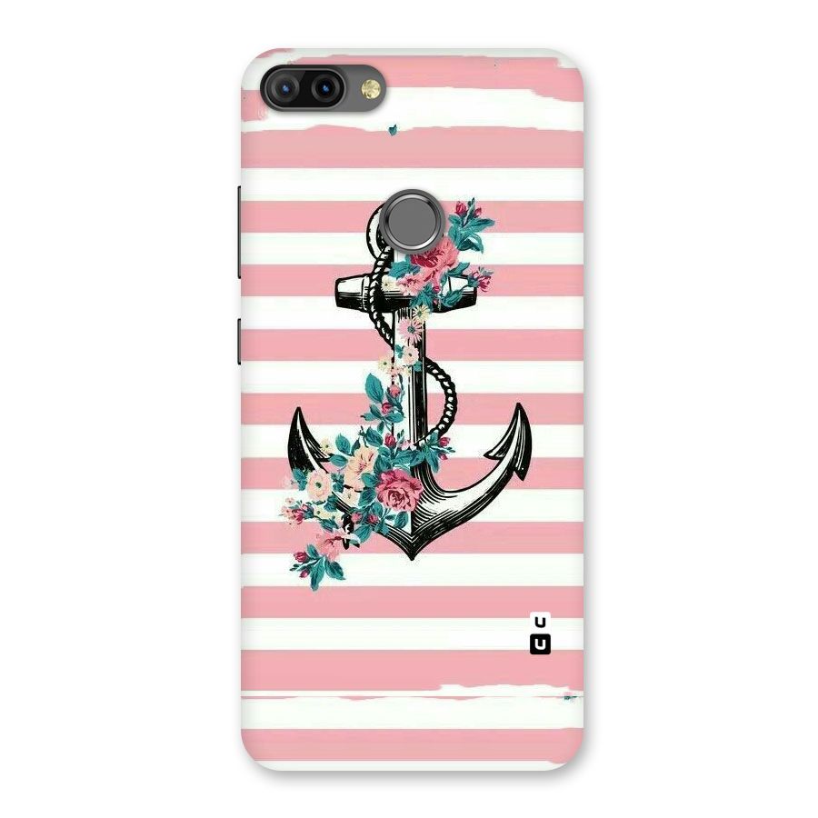 Floral Anchor Back Case for Infinix Hot 6 Pro