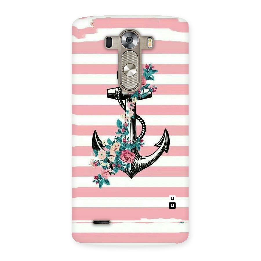 Floral Anchor Back Case for LG G3