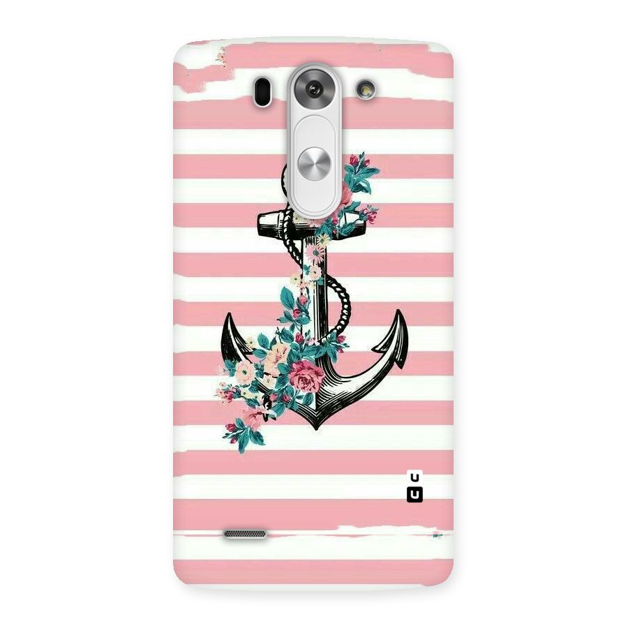 Floral Anchor Back Case for LG G3 Mini