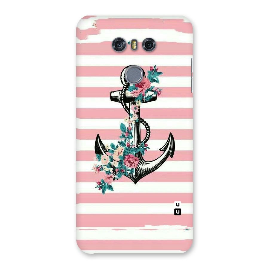 Floral Anchor Back Case for LG G6