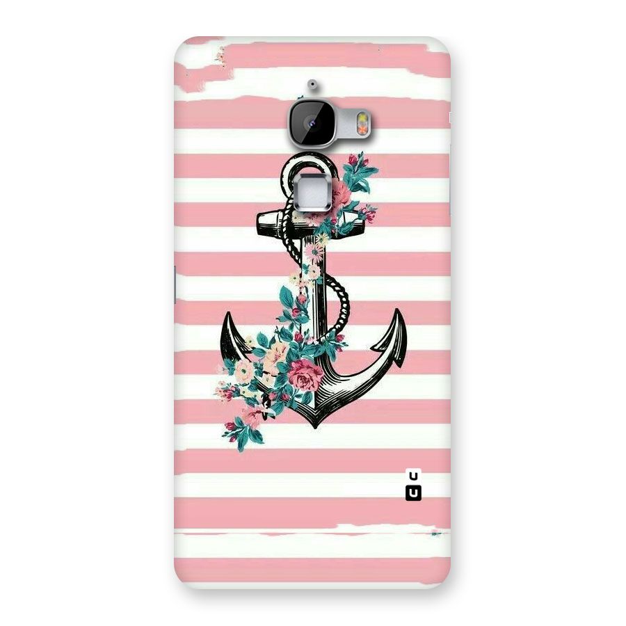 Floral Anchor Back Case for LeTv Le Max