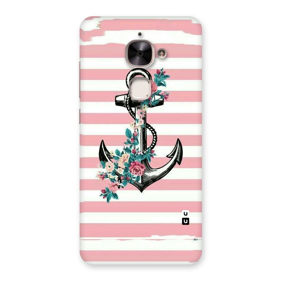 Floral Anchor Back Case for Le 2