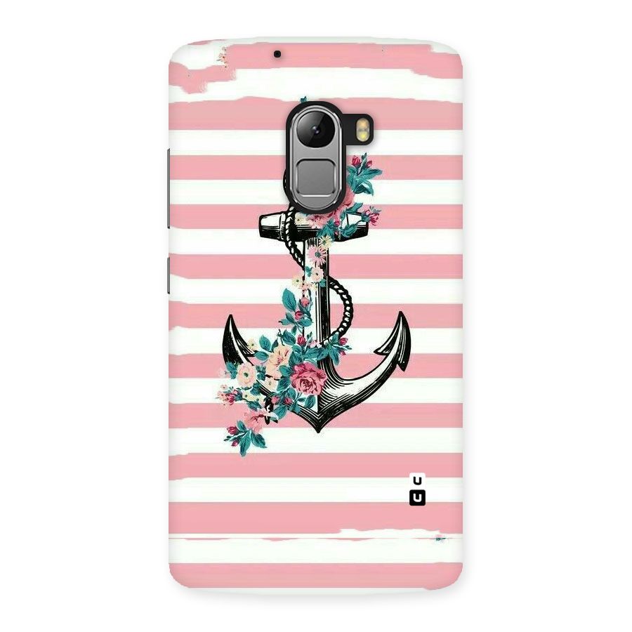 Floral Anchor Back Case for Lenovo K4 Note