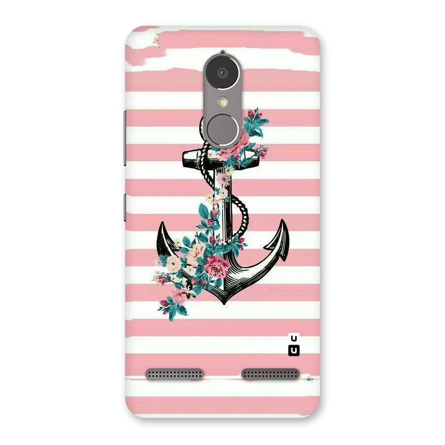 Floral Anchor Back Case for Lenovo K6