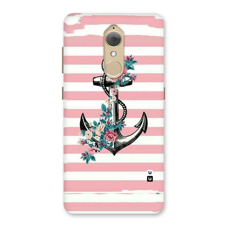 Floral Anchor Back Case for Lenovo K8