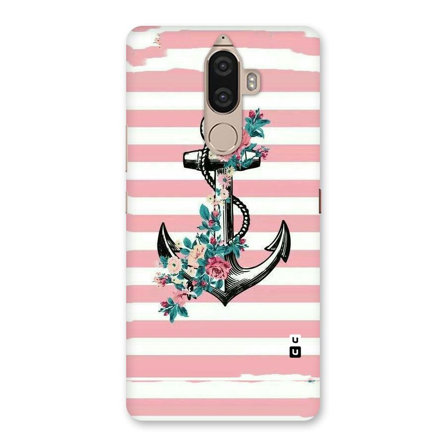 Floral Anchor Back Case for Lenovo K8 Note