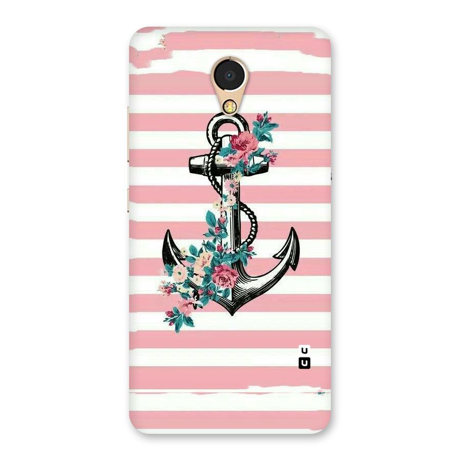 Floral Anchor Back Case for Lenovo P2