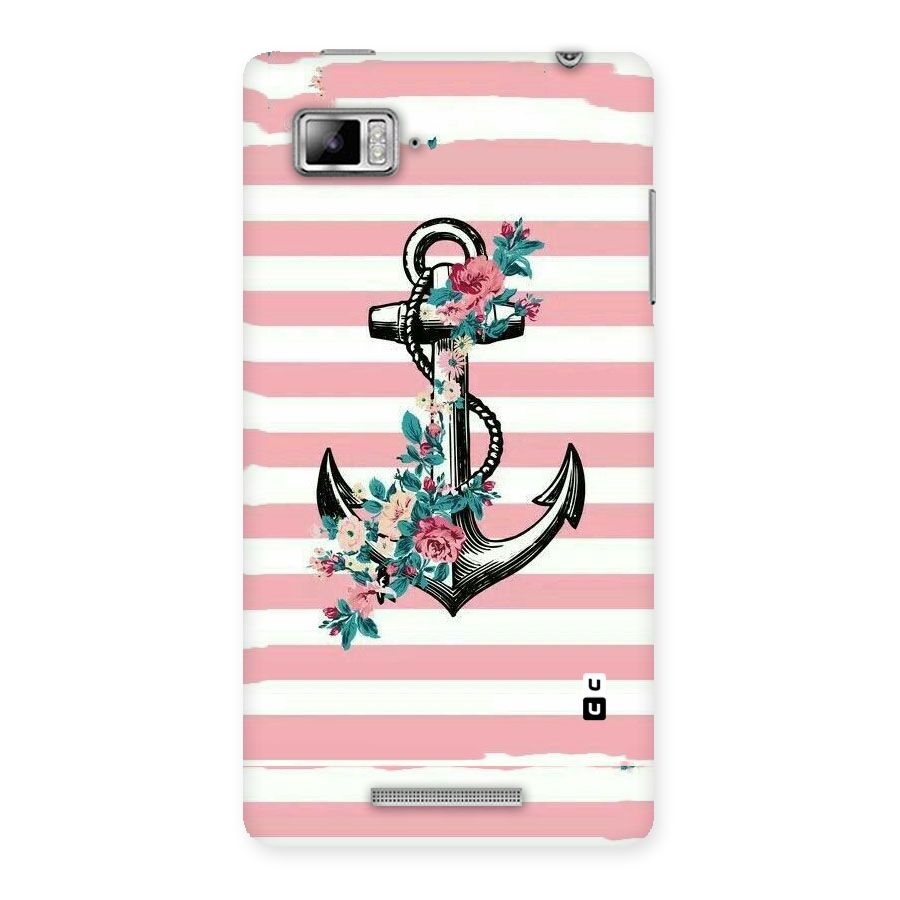 Floral Anchor Back Case for Lenovo Vibe Z K910