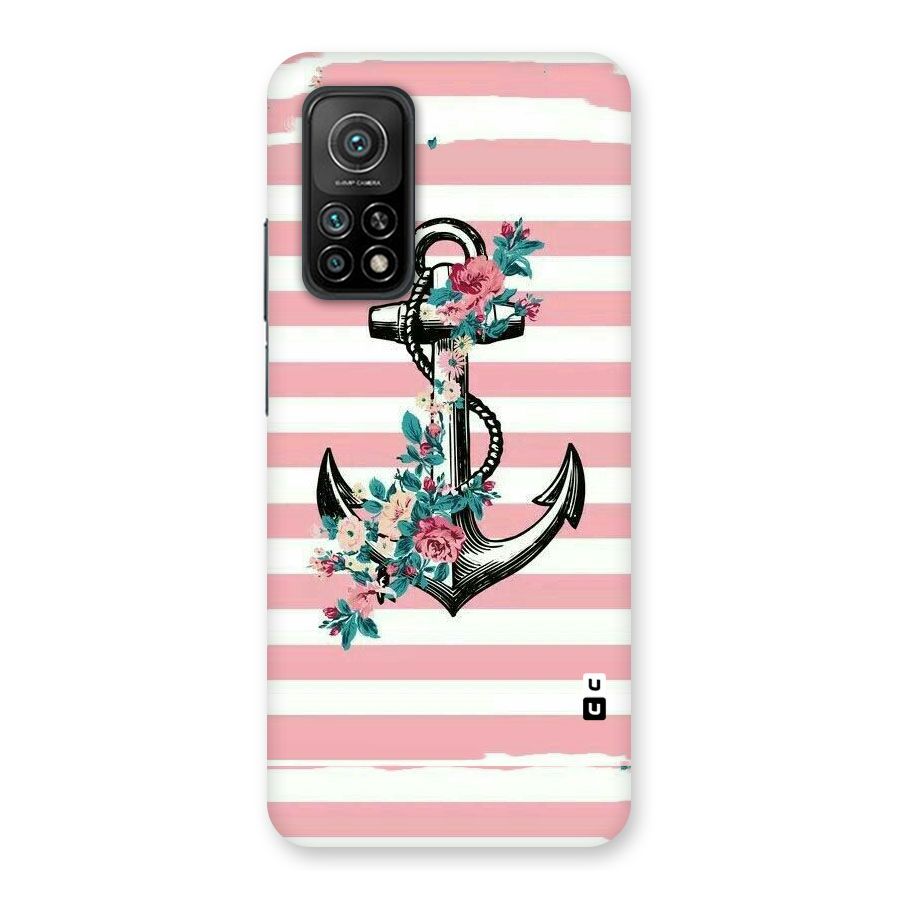 Floral Anchor Back Case for Mi 10T 5G