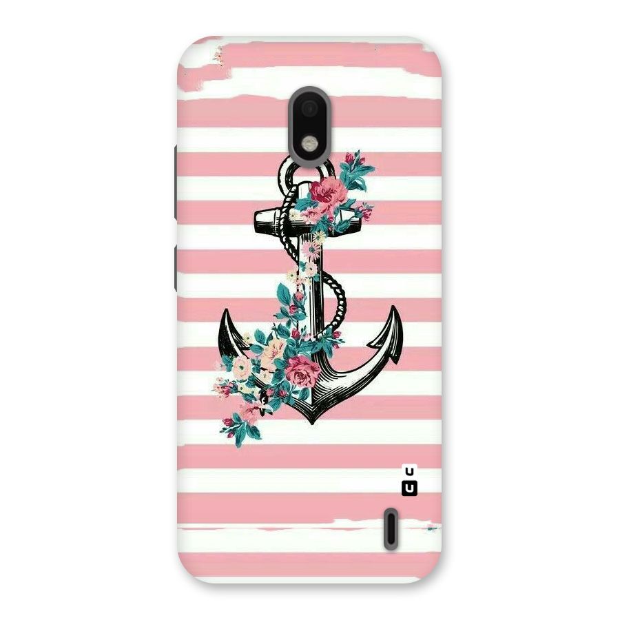 Floral Anchor Back Case for Nokia 2.2
